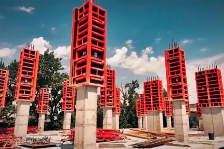 Поставка крупнощитовой опалубки LEGOMAX